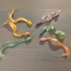 Vintage lady lovely locks pixie hair clips (set of 6)